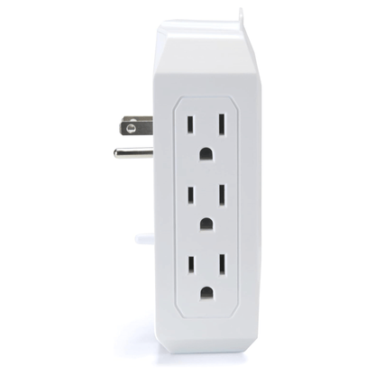 Emerson 6-Outlet + USB Wall Charger with Surge Protection and LED Lighting Jupiter Gear Home