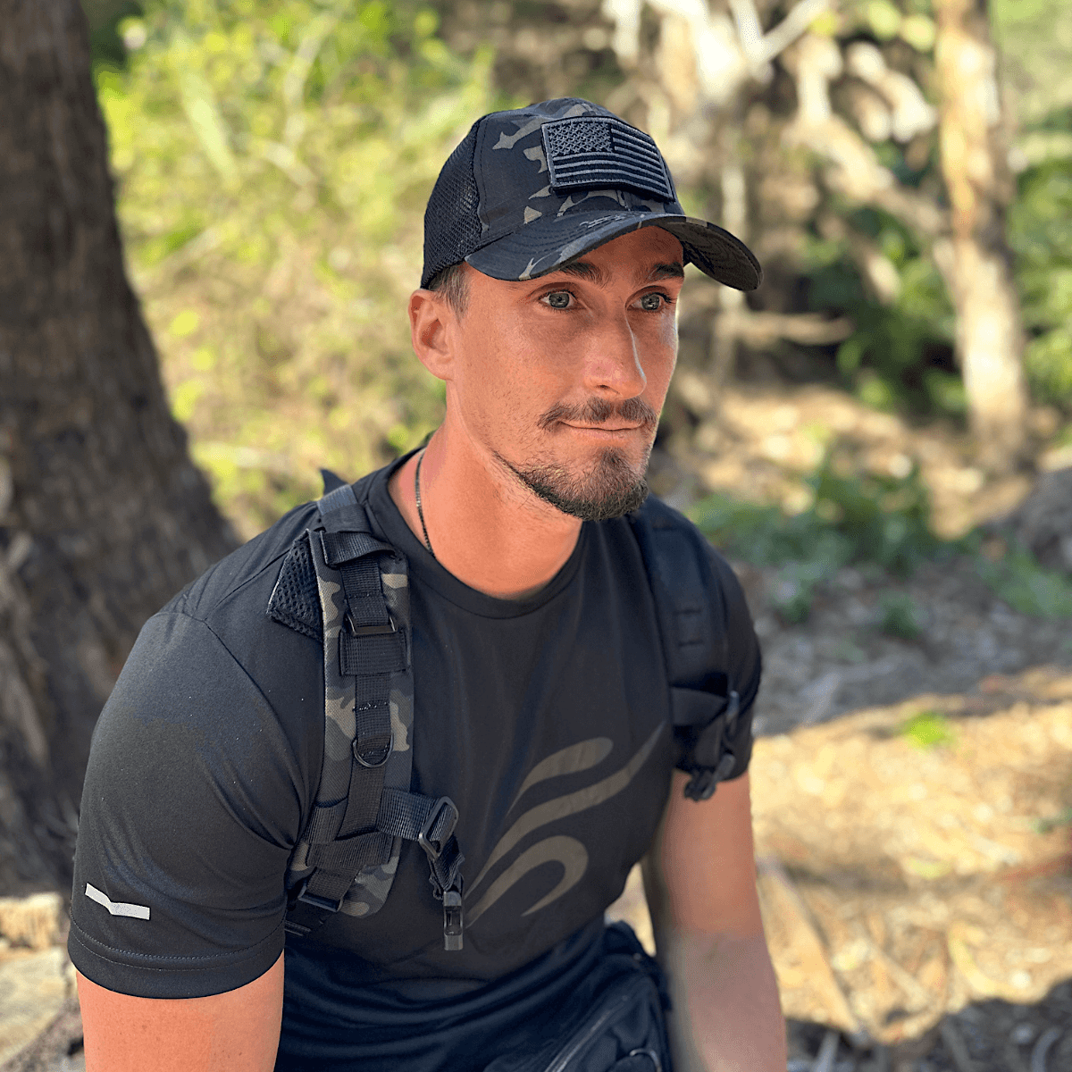 JupiterGear Military-Style Tactical Patch Hat with Adjustable Strap | Breathable &amp; Unisex Jupiter Gear Home