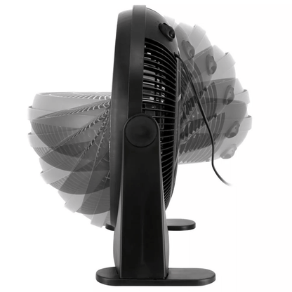 Air Monster 16-Inch 3-Speed 65W Air Circulator Adjustable-Tilt Floor Fan Jupiter Gear Home