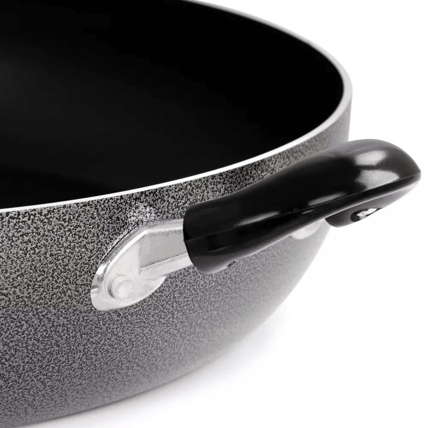 Better Chef 16" Aluminum Non-Stick Deep Fryer with Glass Lid Jupiter Gear Home
