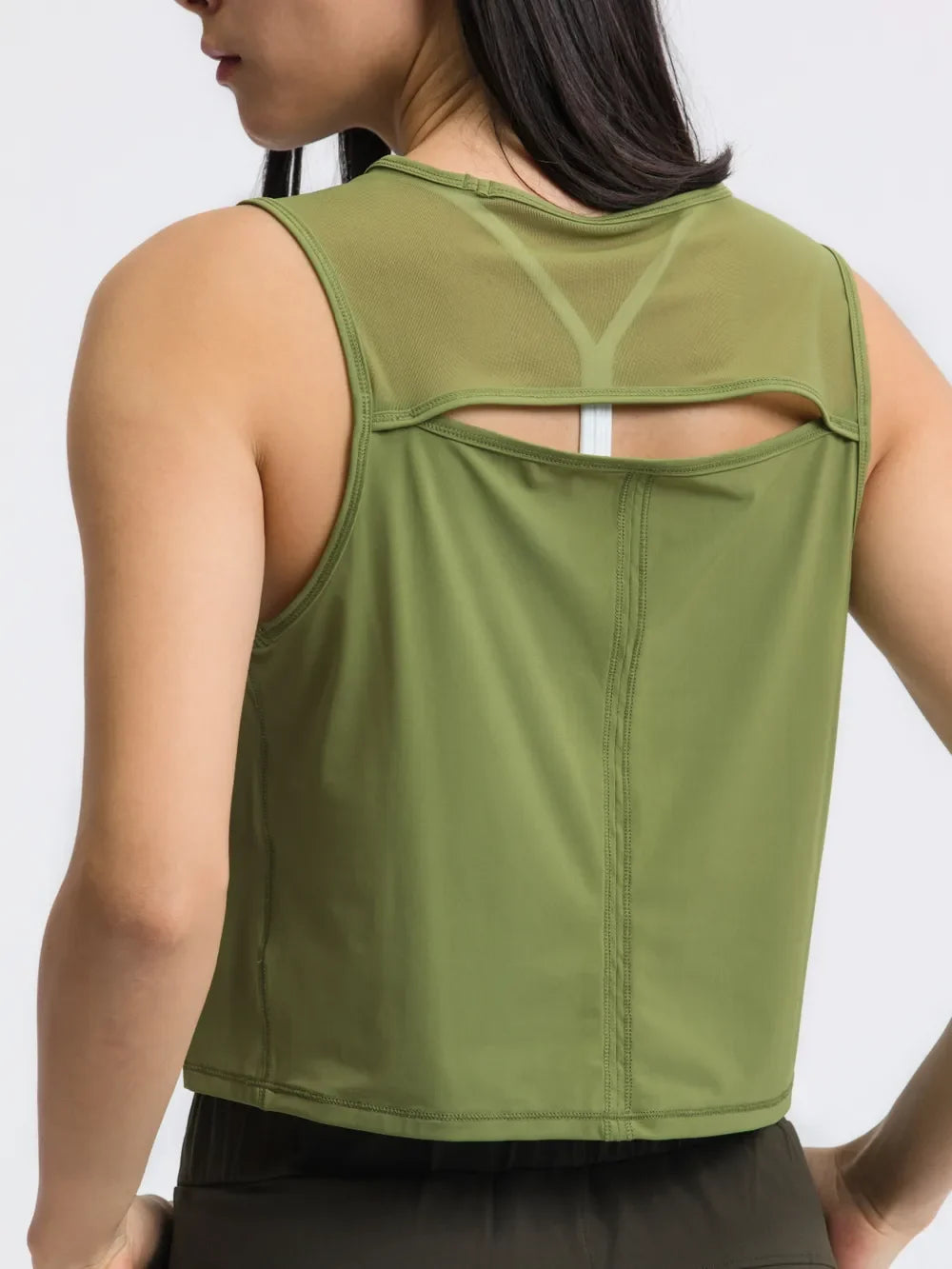 JupiterGear Round-Neck Cropped Tank Jupiter Gear Home