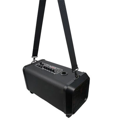 Supersonic Portable PA System Karaoke Speaker with TWS, FM Radio &amp; LED Disco Ball (IQ-906K) Jupiter Gear Home