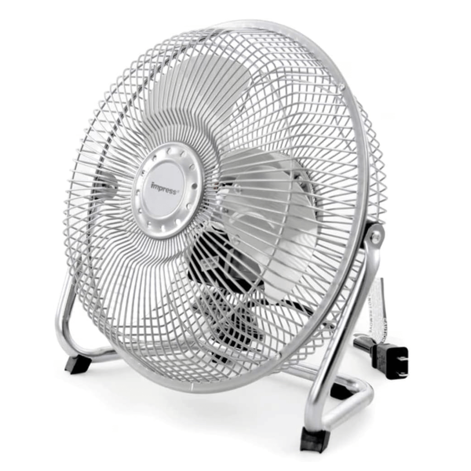 Impress All-Metal 9" High Velocity Floor Fan Jupiter Gear Home
