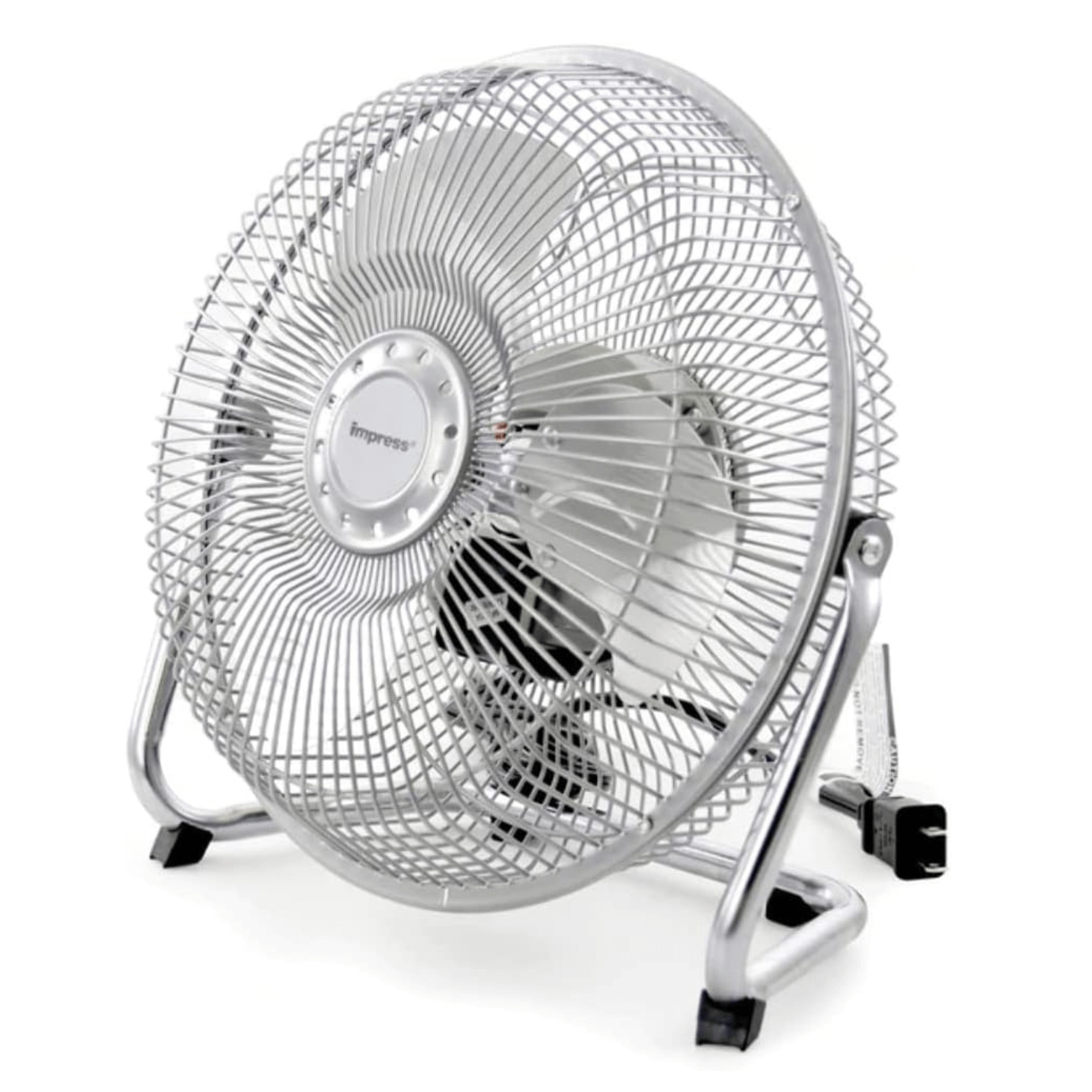 Impress All-Metal 9" High Velocity Floor Fan Jupiter Gear Home