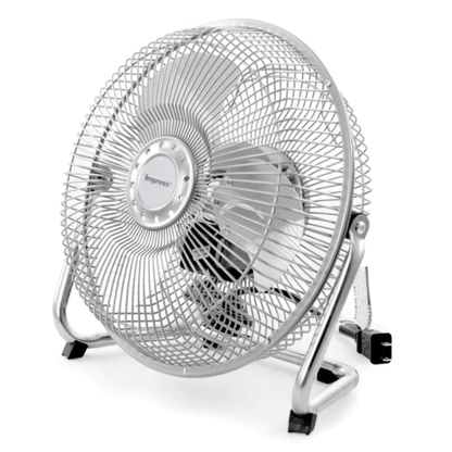 Impress All-Metal 9" High Velocity Floor Fan Jupiter Gear Home