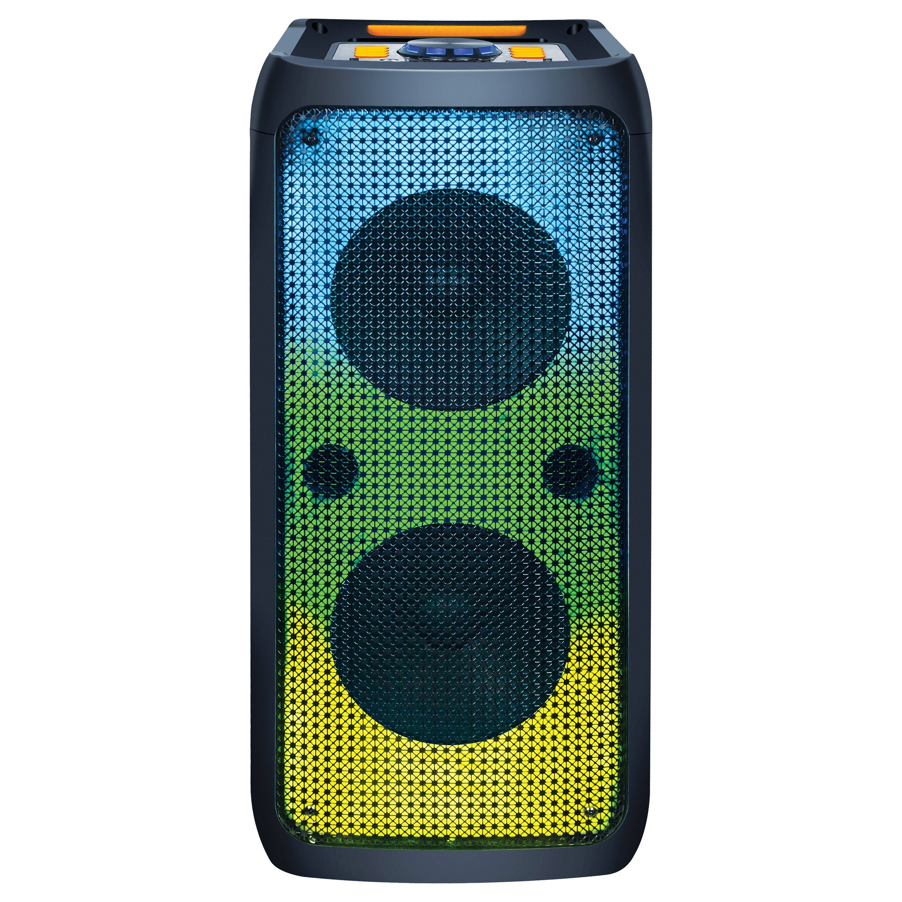 Supersonic 2 x 8" Portable Bluetooth Speaker with True Wireless Technology (IQ-7028DJBT) Jupiter Gear Home