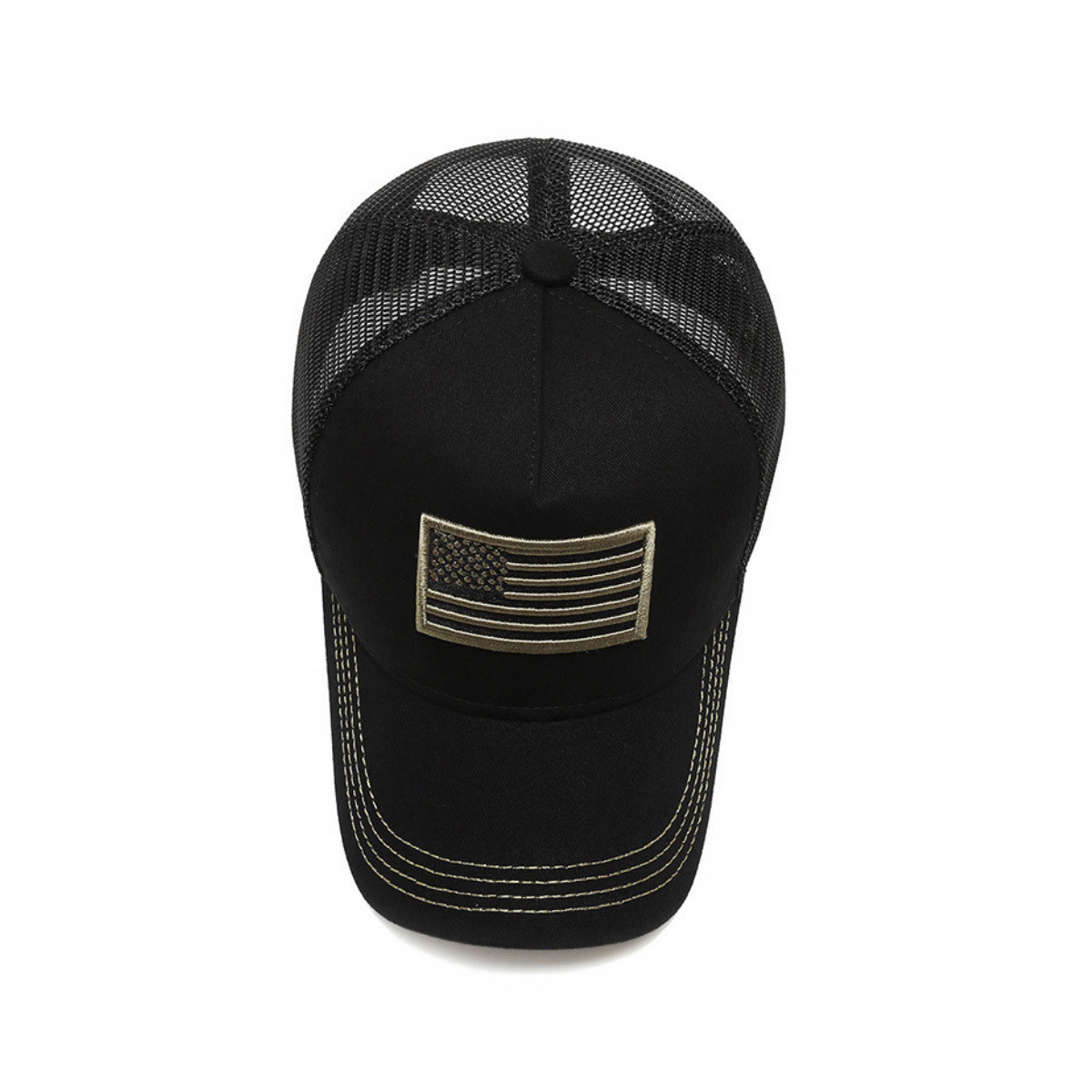 JupiterGear American Flag Trucker Hat with Adjustable Strap | Breathable &amp; Unisex Jupiter Gear Home
