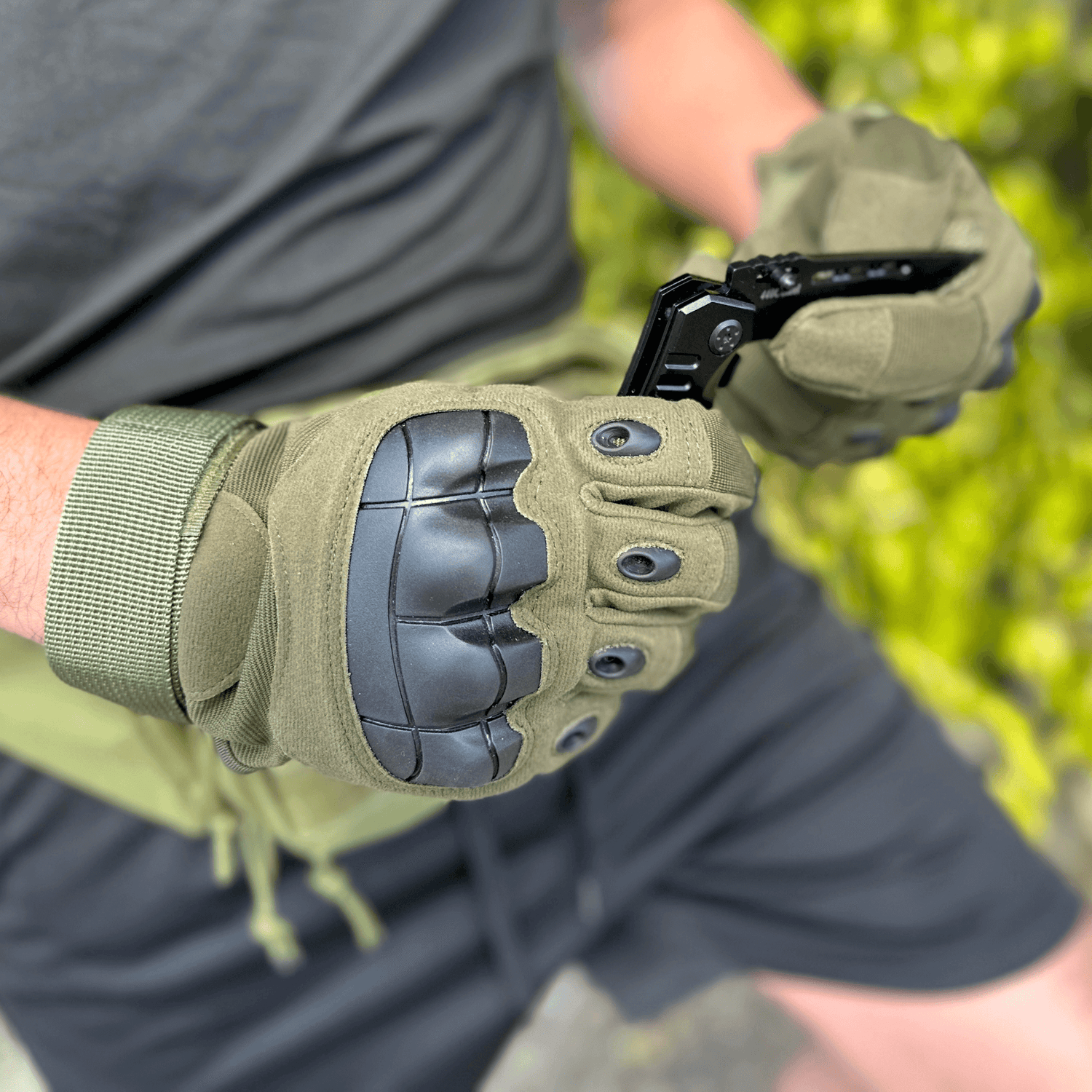 JupiterGear Tactical Military Airsoft Gloves for Outdoor Sports, Paintball, and Motorcycling with Touchscreen Fingertip Capability Jupiter Gear Home