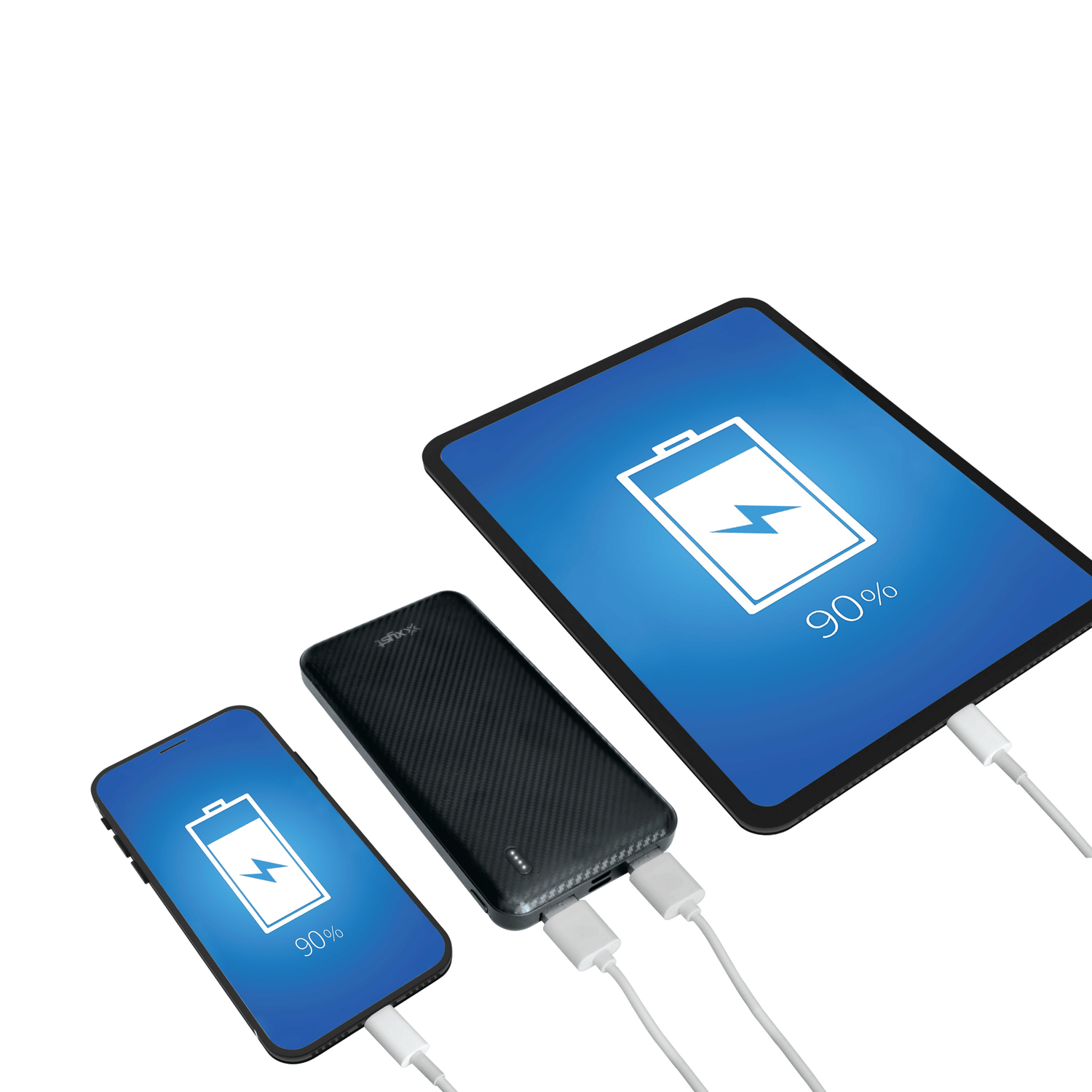 Xyst Slim 6000mAh Dual USB Power Bank Jupiter Gear Home