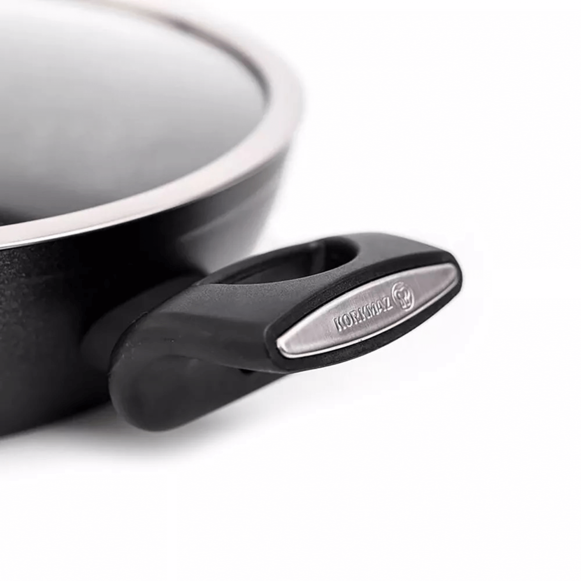 Korkmaz Nora Granita 2.2L Aluminum Non Stick Low Casserole Dish with Lid Jupiter Gear Home