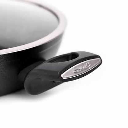 Korkmaz Nora Granita 2.2L Aluminum Non Stick Low Casserole Dish with Lid Jupiter Gear Home