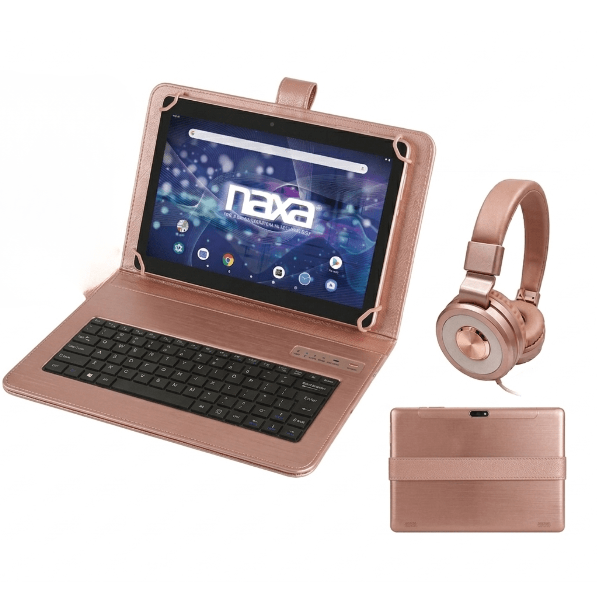 Naxa 7" Tablet with Bluetooth Keyboard, Case &amp; Headphone - Refurbished Jupiter Gear Home