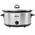 Better Chef 6-Quart Oval Stainless Steel Slow Cooker with Removable Stoneware Crock Jupiter Gear Home