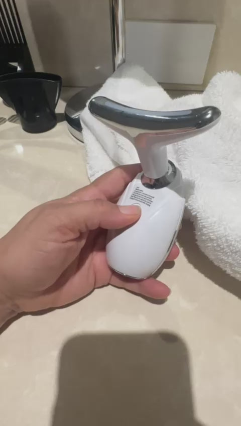 Neck &amp; Face Lifting LED Therapy Device DC-eterus
