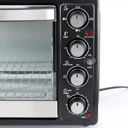 Better Chef Central XL Toaster Oven Broiler with Dual Element Solid Burners Jupiter Gear Home
