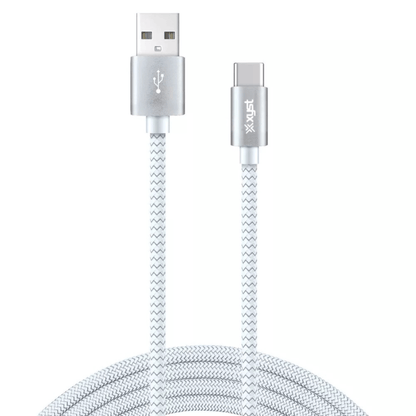 Xyst Charge and Sync USB to USB-C Braided Cable 10Ft Jupiter Gear Home