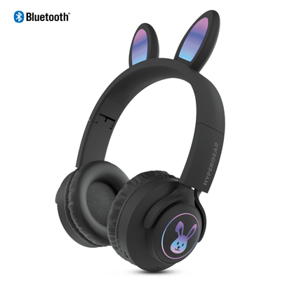 HyperGear Bunny Tracks Wireless Light-Up Headphones Jupiter Gear Home