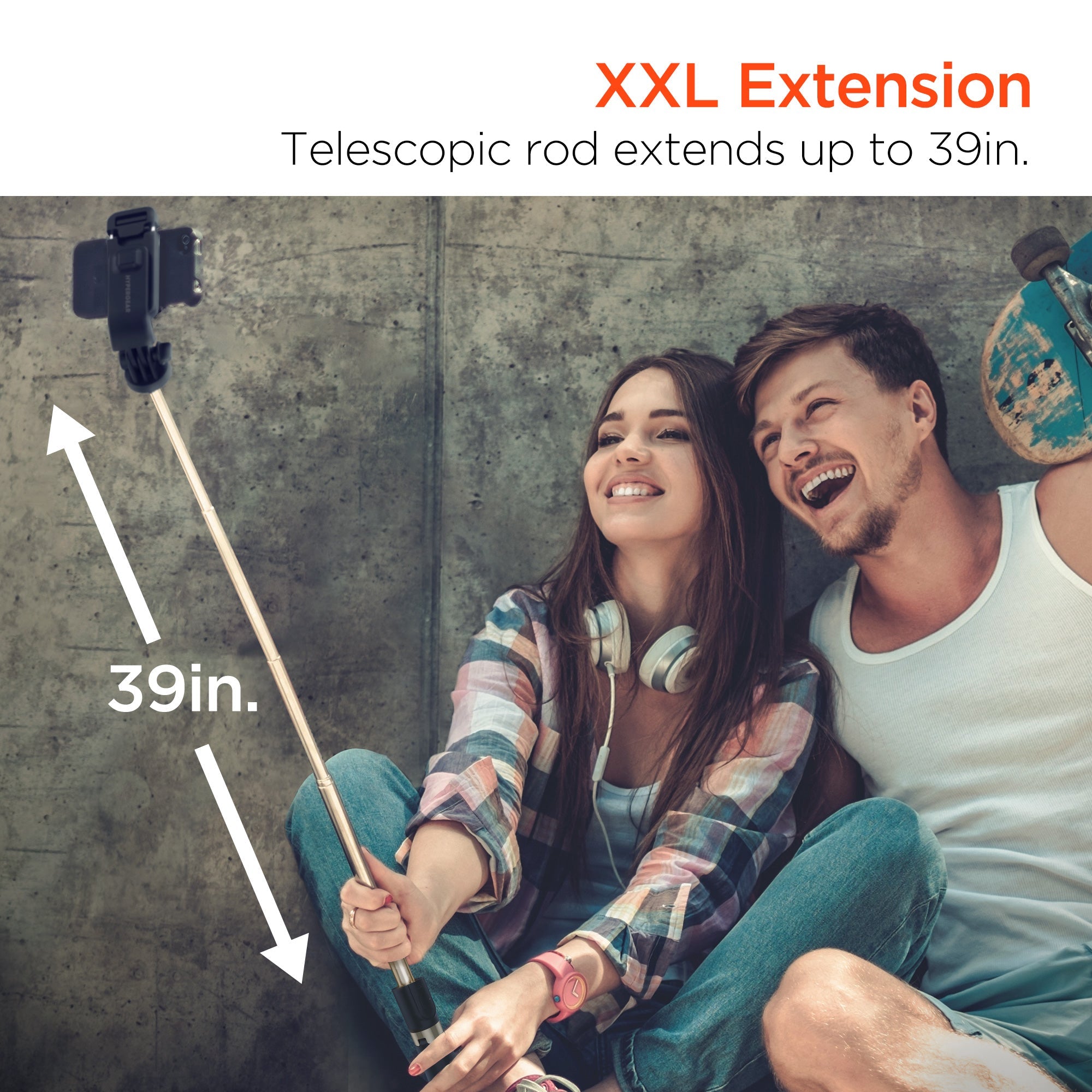HyperGear SnapShot Wireless Selfie Stick + Tripod Jupiter Gear Home