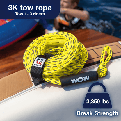 WOW Watersports 3K 60 Ft Tow Rope Jupiter Gear Home