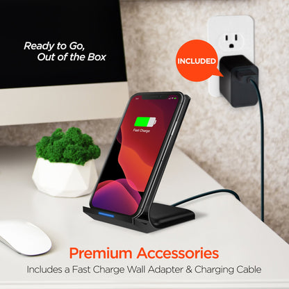 HyperGear Wireless Fast Charging Stand Jupiter Gear Home