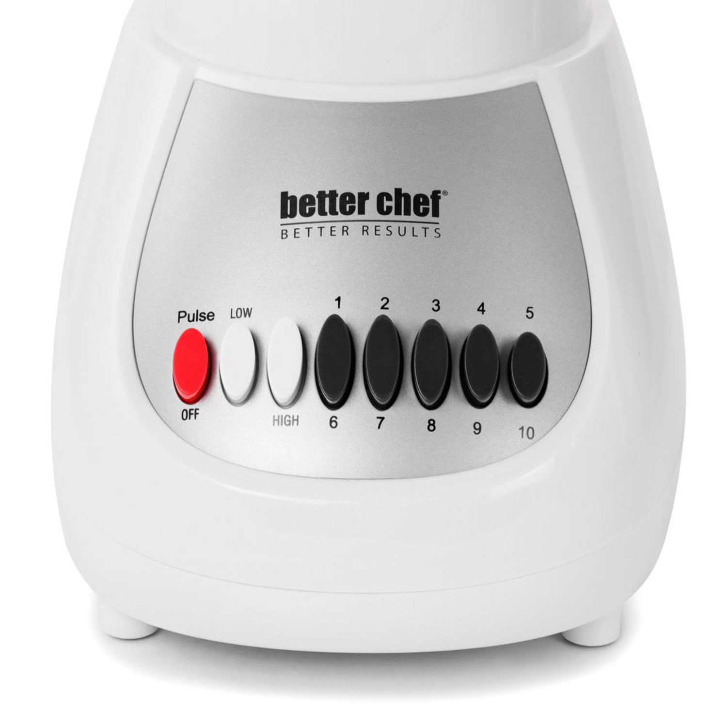 Better Chef Classic 10-Speed 6-Cup Plastic Jar Blender Jupiter Gear Home