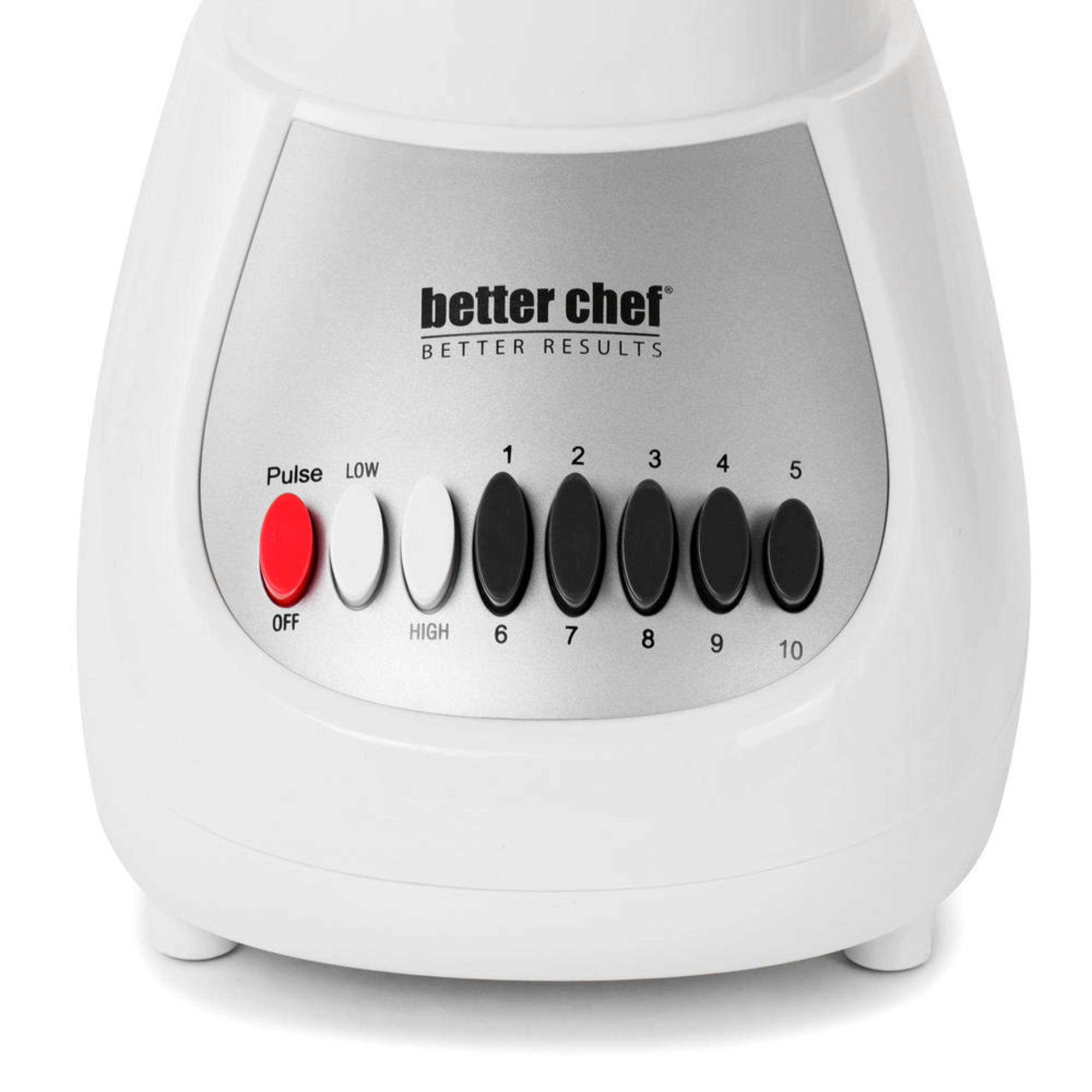 Better Chef Classic 10-Speed 6-Cup Plastic Jar Blender Jupiter Gear Home