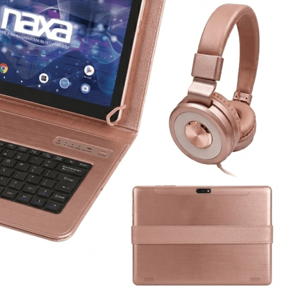 Naxa 7" Tablet with Bluetooth Keyboard, Case &amp; Headphone - Refurbished Jupiter Gear Home