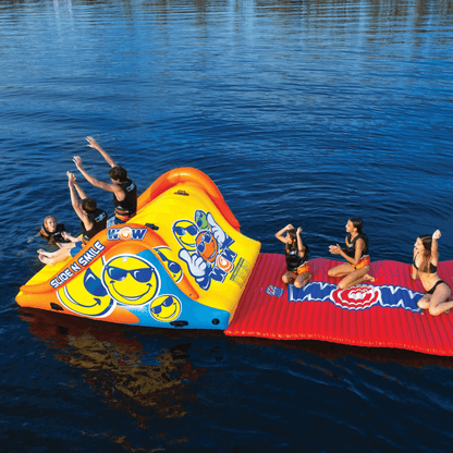 WOW Watersports Slide and Water Walkway Slide N Smile Combo Jupiter Gear Home