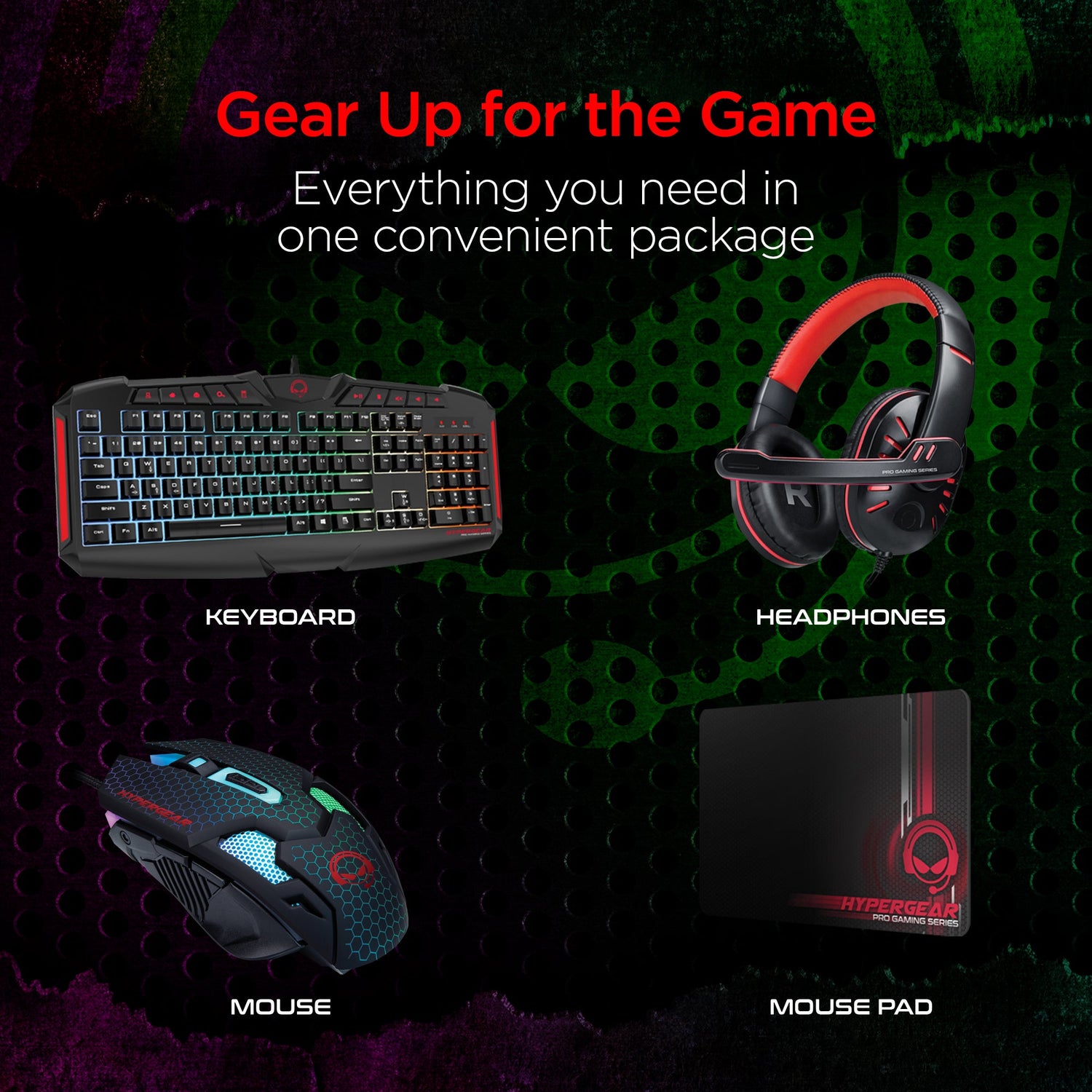 HyperGear 4-in-1 Gaming Kit 2021 Jupiter Gear Home