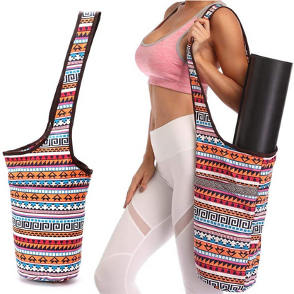 JupiterGear Yoga Mat Carrying Tote Bag with Large Size Pockets | Multipurpose and Fit Most Size Mats Jupiter Gear Home