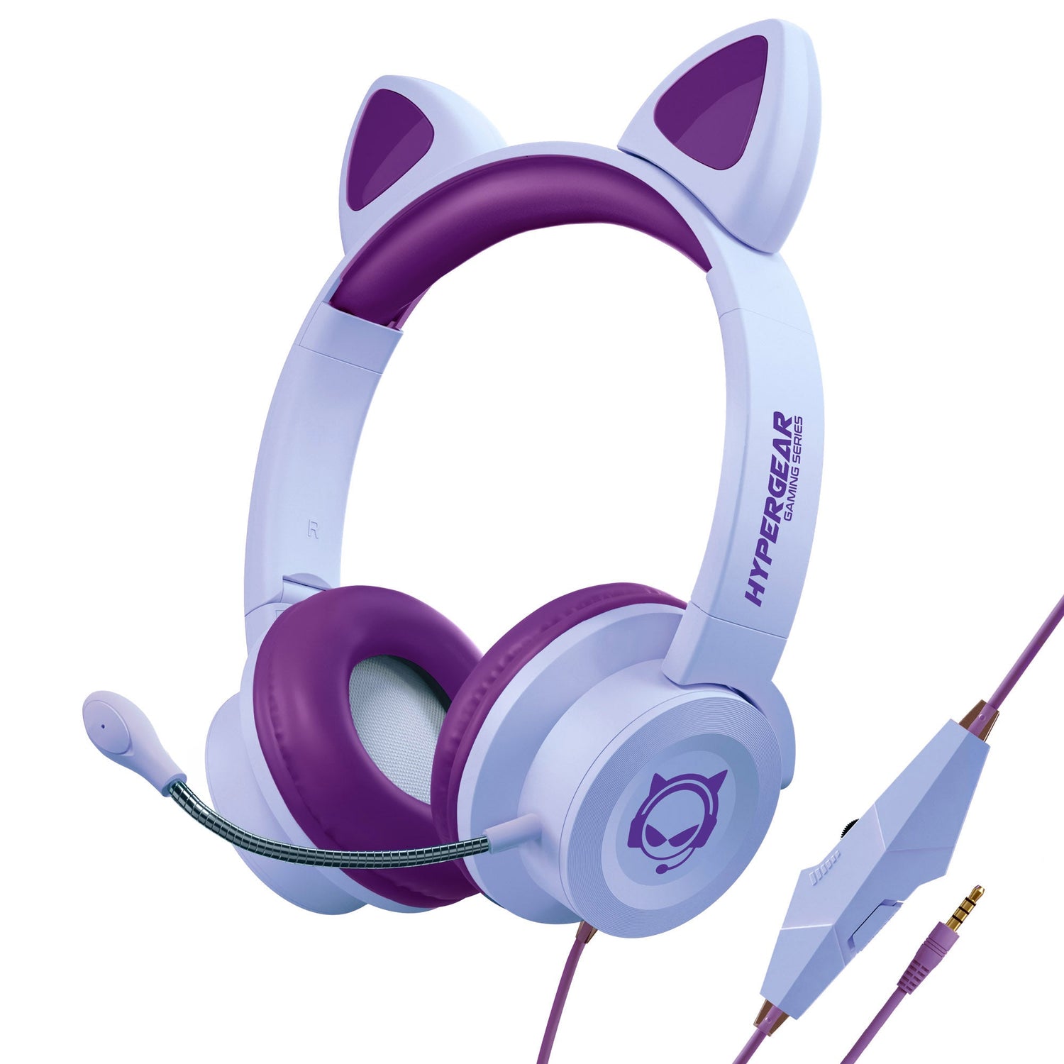 HyperGear Kombat Kitty Gaming Headset with Detachable Mic Jupiter Gear Home