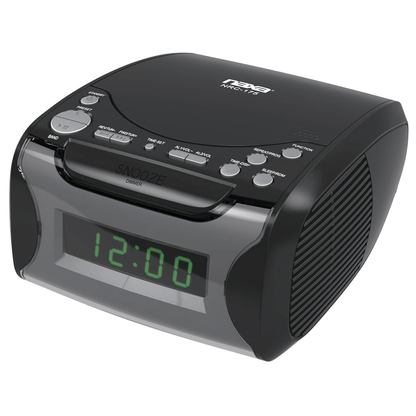 Naxa Dual Alarm Clock Radio CD Player - Refurbished Jupiter Gear Home