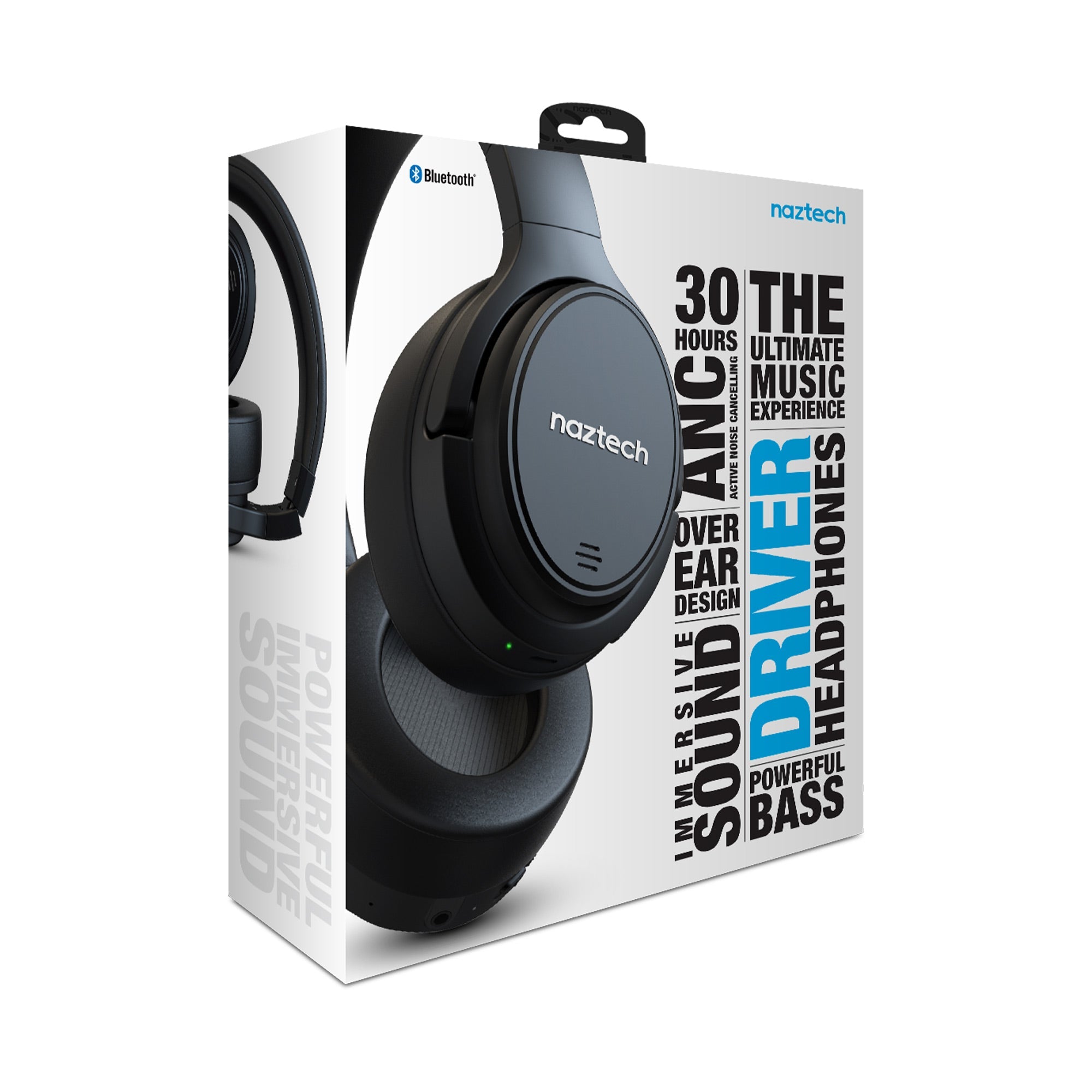 Naztech Driver ANC1000 Wireless Headphones Jupiter Gear Home