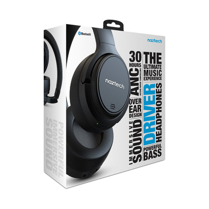 Naztech Driver ANC1000 Wireless Headphones Jupiter Gear Home