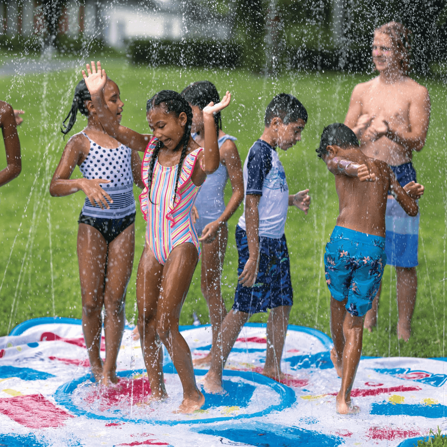 WOW Watersports Popsicle 10ft Octagonal Spray Pad, Connects to Standard Hose Jupiter Gear Home