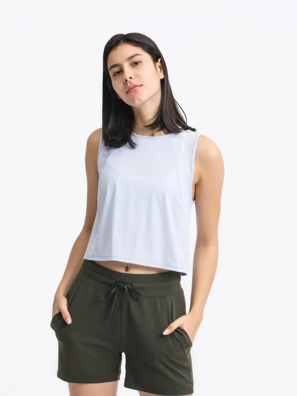 JupiterGear Round-Neck Cropped Tank Jupiter Gear Home
