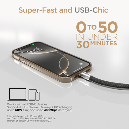 HyperGear 2-in-1 Universal Crossbody Phone Strap and Charging Cable Jupiter Gear Home