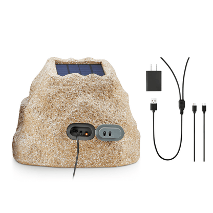 SoundPro BT Solar-Charge Rock Speaker Canyon Sandstone - Refurbished Jupiter Gear Home