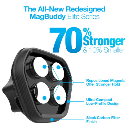 Naztech MagBuddy Elite Laptop Mount w Adjustable Angle &amp; Orientation Jupiter Gear Home