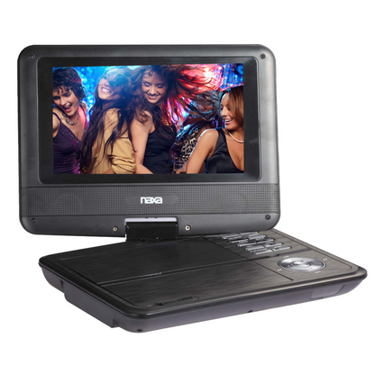 Naxa 7" TFT LCD Swivel Screen Portable DVD Player - Refurbished Jupiter Gear Home
