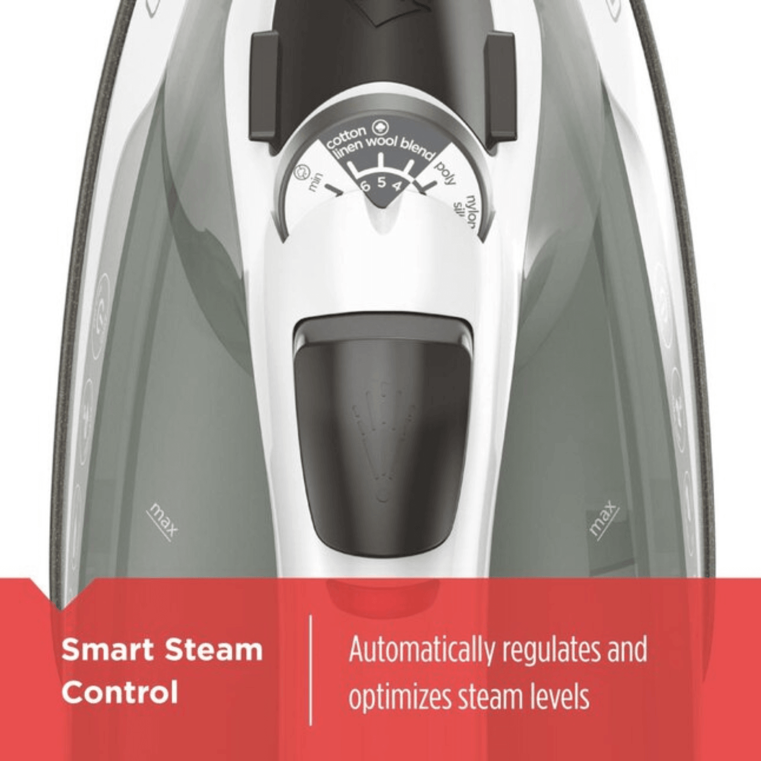 Black &amp; Decker Easy Steam TrueGlide Nonstick SmartSteam Compact Iron - REFURBISHED Jupiter Gear Home