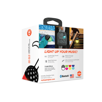 HyperGear Go-Glo Light-Up LED Wireless Speaker Jupiter Gear Home