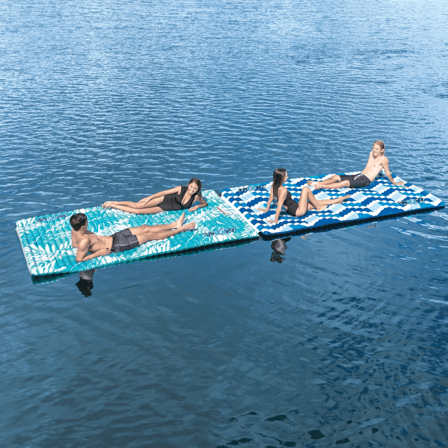 WOW Watersports Teal Palm Leaves Water Walkway Jupiter Gear Home