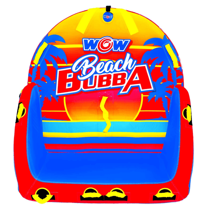 WOW Watersports Beach Bubba 2 Person 2P Towable with Foam Handles Jupiter Gear Home