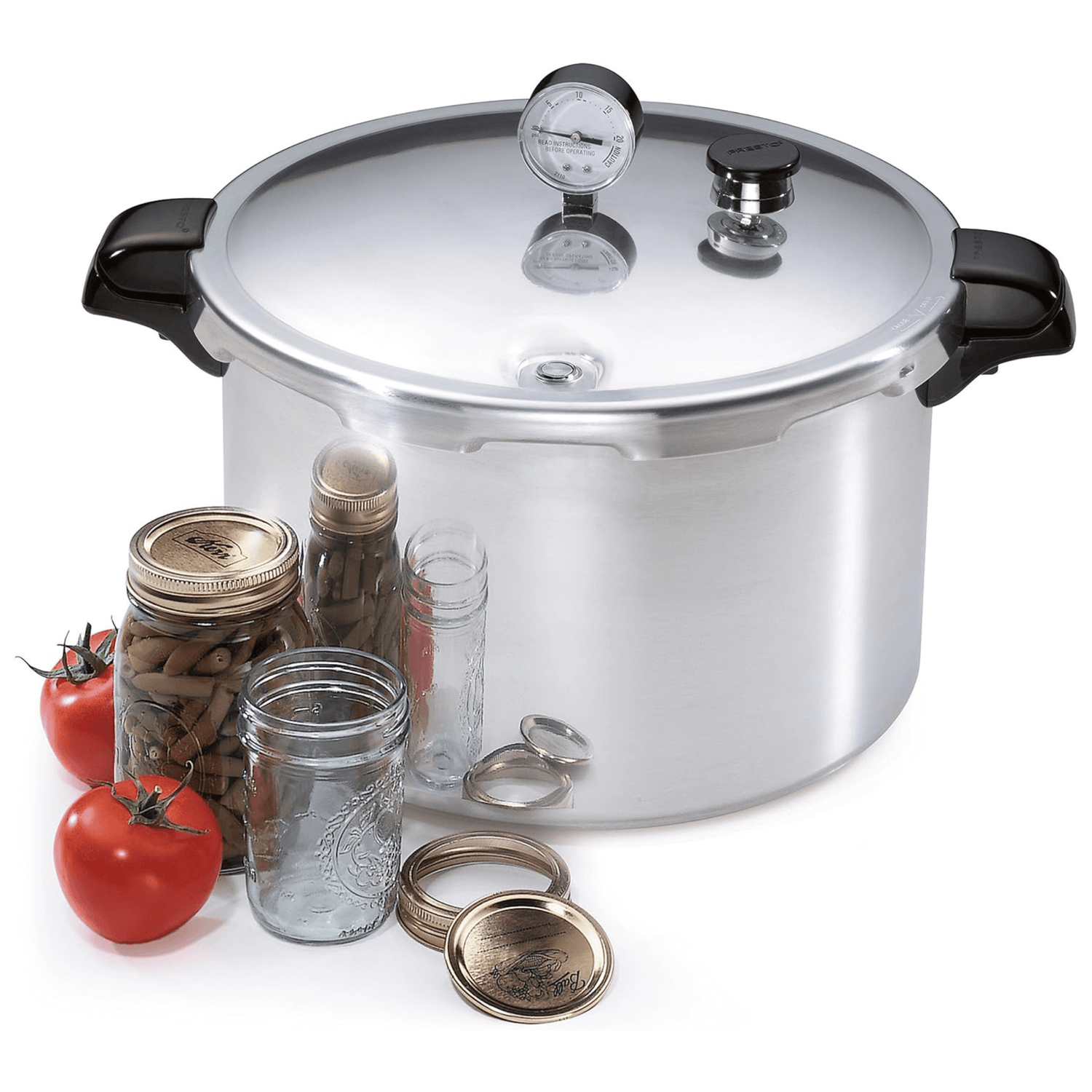Presto 16-Quart Aluminum Pressure Canner and Cooker Jupiter Gear Home