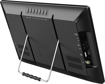 Naxa Portable 16" Television &amp; Digital Multimedia Player with Built-in Rechargeable Lithium Battery &amp; DC Car Cord Jupiter Gear Home