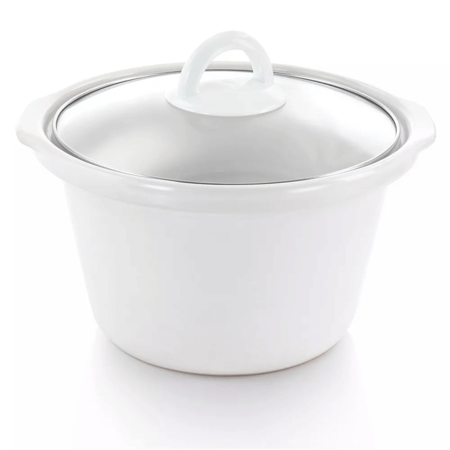 Better Chef 3-Quart Round Slow Cooker with Removable White Crock Jupiter Gear Home