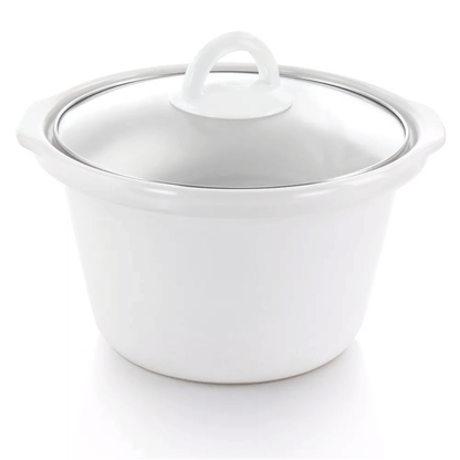 Better Chef 3-Quart Round Slow Cooker with Removable White Crock Jupiter Gear Home