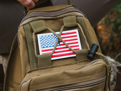 JupiterGear Tactical USA Flag Patch with Detachable Backing Jupiter Gear Home