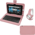 Naxa 10.1" Core Android 11 Tablet Kit Rose Gold - Refurbished Jupiter Gear Home